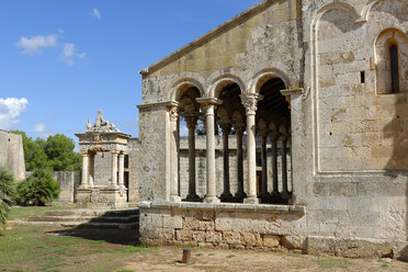 Italien, Apulien, Lecce, Ehemaliges Kloster der Basilianermönche Santa Maria di Cerrate - LB000670