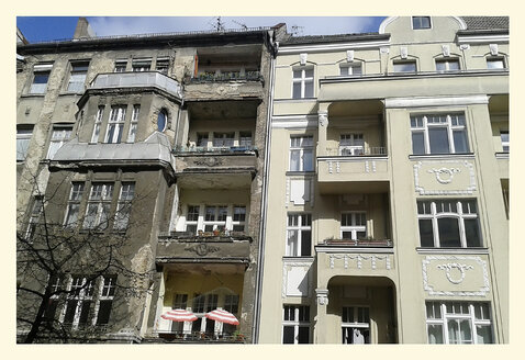 Houses, old building, renovation, Prenzlauer Berg, Germany, Berlin - BFRF000388
