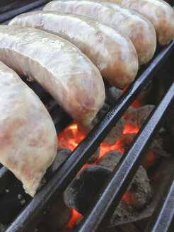 Bratwurst on the grill - ABAF001296
