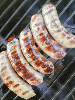 Bratwurst on the grill - ABAF001299