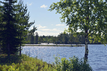 Schweden, Stroemsund, Landschaft am Vildmarksvaegen - BR000432