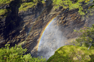 Schweden, Gaeddede, Wasserfall Haellingsafallet - BR000528