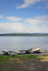 Schweden, Gagede, Boote auf einem See - BR000498