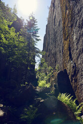 Schweden, Oernskoeldsvik, Skuleskogen-Nationalpark, Slattdalsskrevan-Schlucht - BR000372