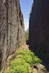 Schweden, Oernskoeldsvik, Skuleskogen-Nationalpark, Slattdalsskrevan-Schlucht - BR000369