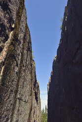 Schweden, Oernskoeldsvik, Skuleskogen-Nationalpark, Slattdalsskrevan-Schlucht - BR000366