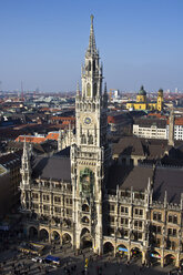 Germany, Bavaria, Munich, Marienplatz with New Town Hall - YFF000094