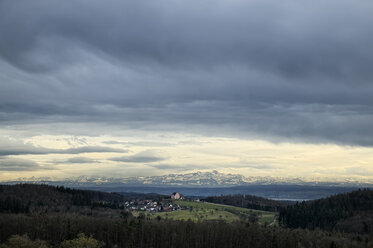 Deutschland, Baden.Württemberg, Blick über Bodanruck mit Schloss Freudenthal - EL000927