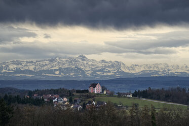 Deutschland, Baden.Württemberg, Blick über Bodanruck mit Schloss Freudenthal - EL000928