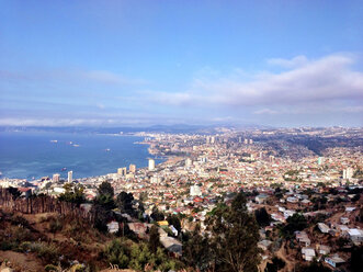 Chile, Südamerika, Valparaiso, Stadtübersicht - AVSF000028