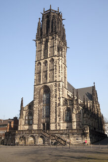 Deutschland, Nordrhein-Westfalen, Duisburg, Blick auf die Salvatorkirche - WIF000570