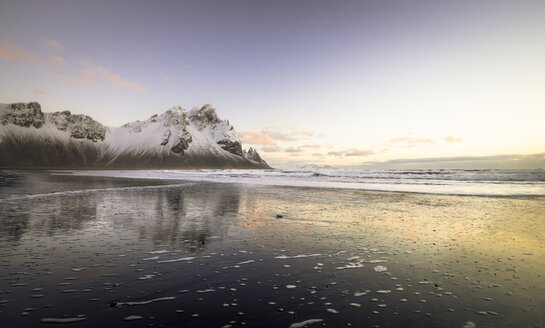 Iceland, Black sandy beach of Stokksnes - STCF000028