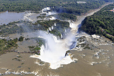 South America, Brazil, Parana, Iguazu National Park, Iguazu Falls - FOF006587