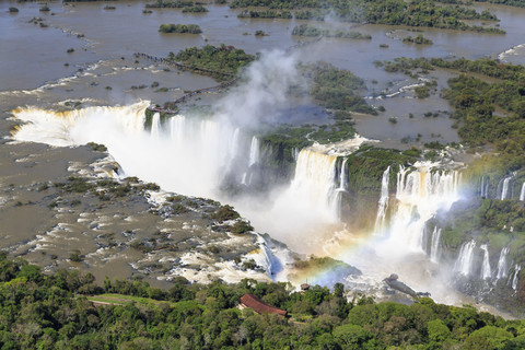 Südamerika, Brasilien, Parana, Iguazu-Nationalpark, Iguazu-Fälle, lizenzfreies Stockfoto