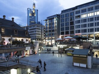 Germany, Hesse, Frankfurt, Square at Hauptwache - AMF002233