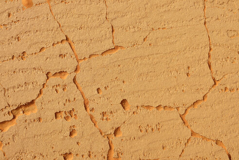 Algeria, Tassili n Ajjer, Sahara, eroded surface of sandstone - ESF000998