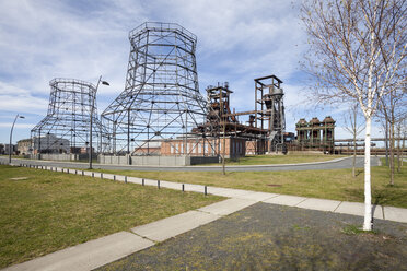 Germany, North Rhine-Westphalia, Dortmund-Hoerde, Phoenix West, abandoned blast furnace steelmill - WIF000585