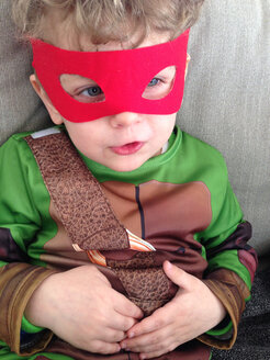Kleiner Junge mit Schildkrötenkostüm, Karneval - AFF000060