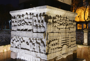 Türkei, Istanbul, In Meydani, Relief, Sockel eines ägyptischen Obelisken - SIEF005311
