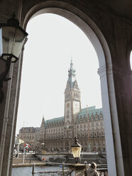 Rathaus, Alsterarkaden, Innenstadt, Hamburg, Deutschland - MSF003804
