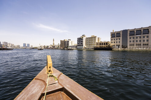 UAE, Dubai, Boot auf dem Creek - THAF000310