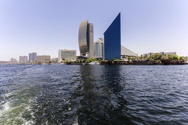 VAE, Dubai, Al Rigga, Hochhäuser am Creek - THAF000292