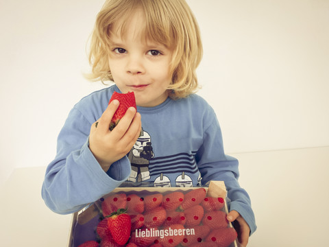 Erdbeeren, Obst, lizenzfreies Stockfoto