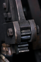 Germany, Bavaria, Josefsthal, metal shears at historic blacksmith's shop, close-up - TCF003935