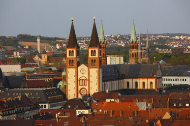 Deutschland, Bayern, Würzburg, Altstadt, Würzburger Dom - JTF000521