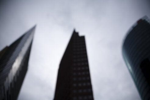 Germany, Berlin, Potsdamer Platz, High-hrise buildings, blurred - DISF000819