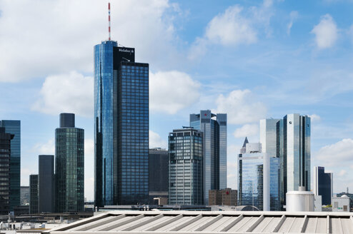 Germany, Hesse, Frankfurt, View of the financial district - CSTF000285