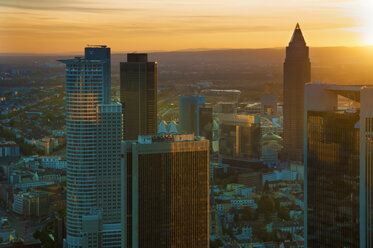 Germany, Hesse, Frankfurt, View of the financial district - CSTF000296