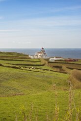 Portugal, Azores, Sao Miguel, Lighthouse Farol da Ponta da Ferraria - ON000521