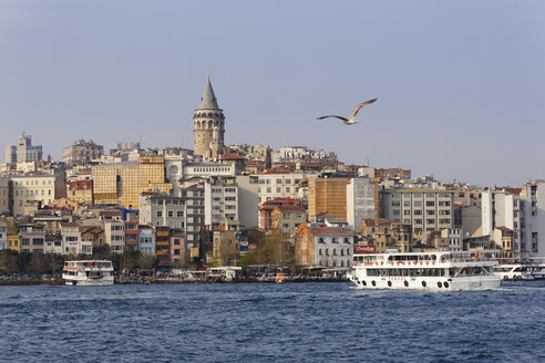 Türkei, Istanbul, Galata-Turm, Karakoey - SIEF005332