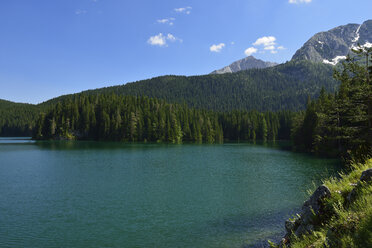 Montenegro, Durmitor National Park, View over Crno Jezero towards Meded, Durmitor National Park - ES001064