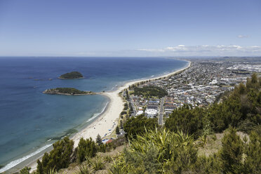 Neuseeland, Blick von oben auf Tauranga - STDF000062