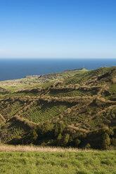 Portugal, Azoren, Sao Miguel, Blick über die Nordwestküste - ONF000540