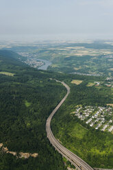 Deutschland, Rheinland-Pfalz, Luftbild von Winningen - PAF000635