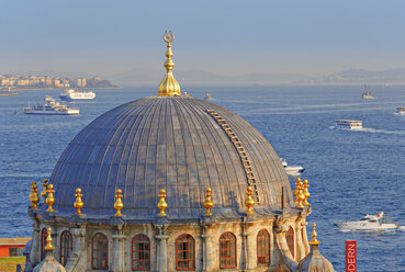 Türkei, Istanbul, Beyoglu, Tophane, Bosporus, Nusretiye-Moschee - SIEF005371