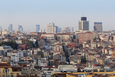 Türkei, Istanbul, Blick vom Galata-Turm über Beyoglu - SIEF005354