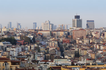 Turkey, Istanbul, View from Galata-Tower over Beyoglu - SIEF005354
