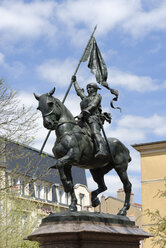 Frankreich, Lothringen, Meurthe-et-Moselle, Nancy, Gedenkstätte Jeanne d'Arc, Rue des Marechaux - LB000708