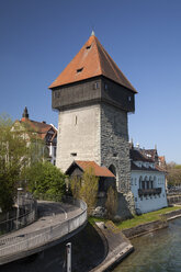 Deutschland, Baden-Württemberg, Konstanz, Rheintorturm, Bodensee - WIF000634