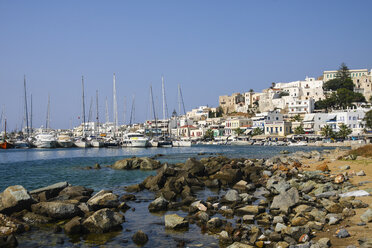 Greece, Cyclades, Naxos City, Harbour - KRPF000477