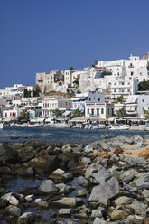 Griechenland, Kykladen, Naxos Stadt und Hafen - KRPF000479