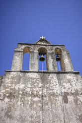 Griechenland, Kykladen, Naxos, Panagia Drosiani Kirche, Glockenturm - KRPF000462