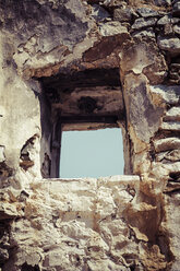 Griechenland, Kykladen, Naxos, Detail einer Ruine - KRPF000470