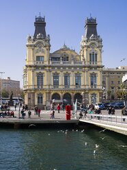 Spanien, Barcelona, Port Vell, Ehemaliges Zollgebäude - AMF002229