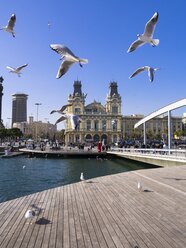 Spanien, Barcelona, Port Vell, Ehemaliges Zollgebäude - AMF002230