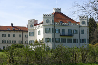 Germany, Bavaria, Upper Bavaria, Poecking, Possenhofen Castle - LB000733